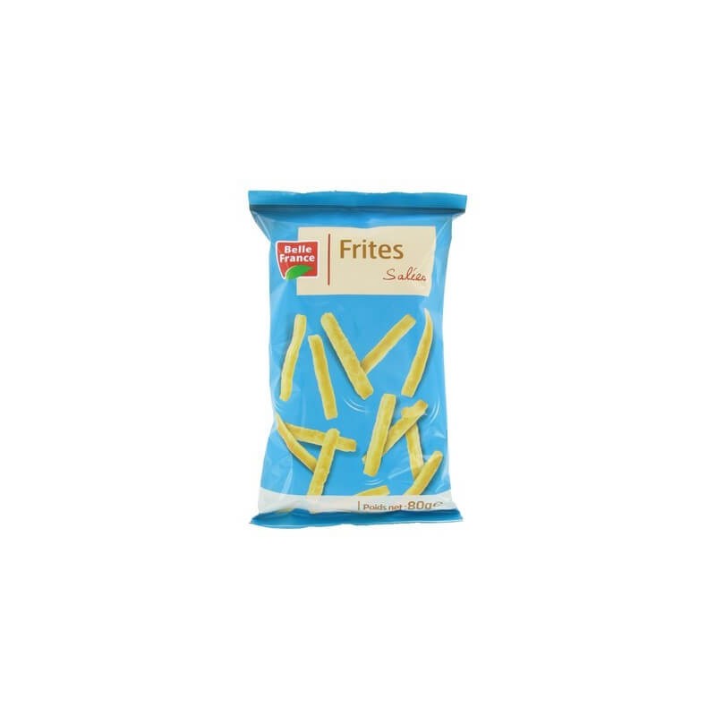 FRITES SOUFLEE SALEE 80G
