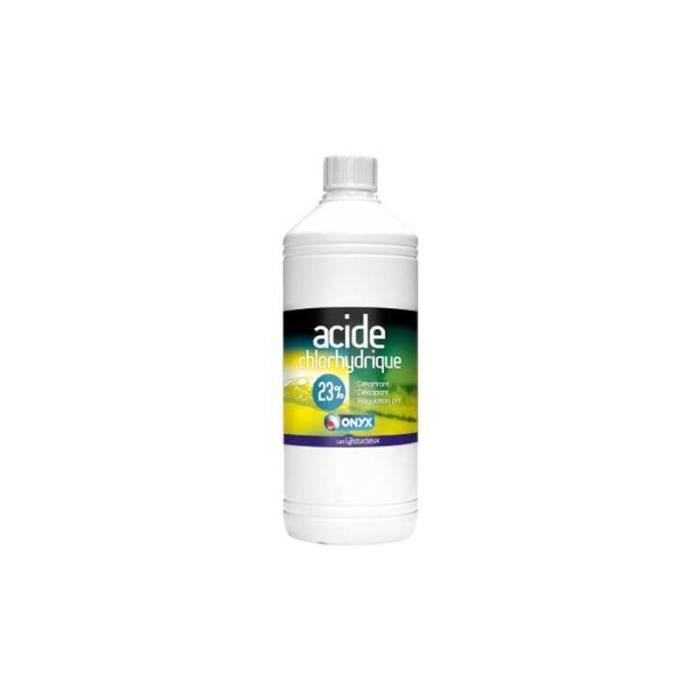 LITRE ACIDE CHLORHYDRIQUE 23°