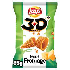 S.BUGLES FROMAGE 85G 3D'S