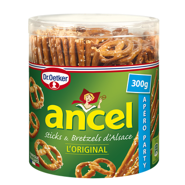 TUBO STICKS BRETZEL 300G ancel