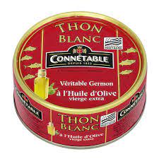 1 10 THON BLANC HL. OLIVE 80G CONNETABLE