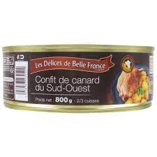1 2 CASSOULET AU CONFIT CANARD DELICE BELLE FRANCE