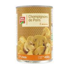 1 2 CHAMPIGNONS EMINCES 1° CHOIX BELLE FRANCE