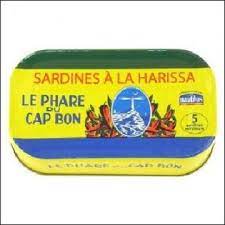 1 4 SARDINE A LA HARISSA 125G NAUTILUS