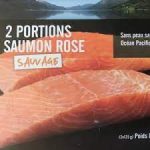 Poissons et fruits de mer surgelés