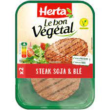 2 STEAKS SOJA ET BLE 150G LE BON VEGETAL