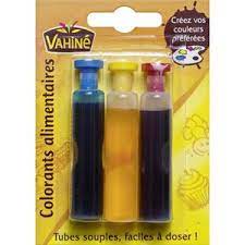 3 TUBES 6ML COLORANTS ASS VAHINE