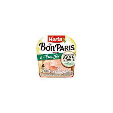 4 T JAMBON BON PARIS SANS NITRITE 140G HERTA