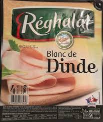 4 T.BLANC DE DINDE 40G HALAL REGHALAL