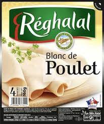 4 T.BLANC DE POULET 40G HALAL REGHALAL
