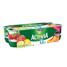ACTIVIA ABRICOT FRAISE MANGUE KIWI 8X125G DANONE