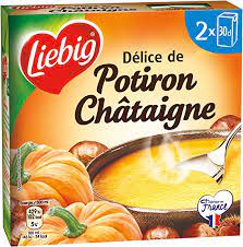 BK 2X30CL DELICE POTIRON CHATAIGNES LIEBIG