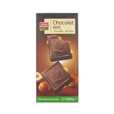 BLOC 200G NOIR NOISETTES BELLE France