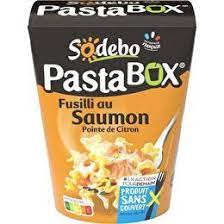 BOX FUSILLI AU SAUMON 280 SODEBO