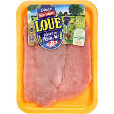 BQ.2 ESCALOPES DE DINDE LOUE S ATMOS.CARTON 6 BQ