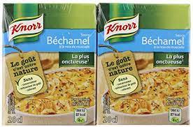 BRICK SAUCE BECHAMEL NOIX MUSCADE 2X20CL KNORR