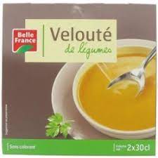 BRIQUETTE 2X30CL VELOUTE POTIRON BELLE FRANCE
