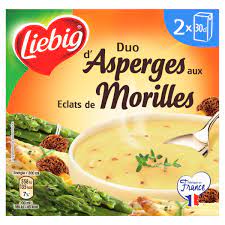 BX.2X30CL DUO ASPERGES ET MORILLES LIEBIG