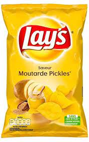CHIPS PICKLES 130G LAY'