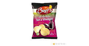 CHIPS SEL & VINAIGRE 250G BRETS