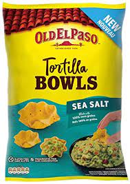 CHIPS TORTILLA BOWLS 150G OLD EL PASO