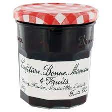 CONFITURE QUATRE FRUITS370G BONNE MAMAN
