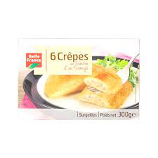 CREPES JAMBON DEMI LUNE ETUI 6X50G BELLE FRANCE