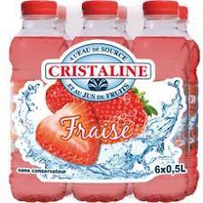 CRISTALINE 6X50CL AROMATISEE FRAISE