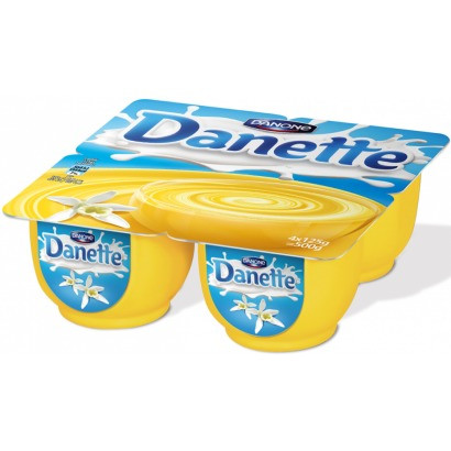 DANETTE SAVEUR VANILLE 4 125G DANONE