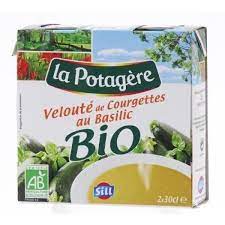 E.2X30CL VELOUTE COURGE TTE BASILIC BIO POTAGERE