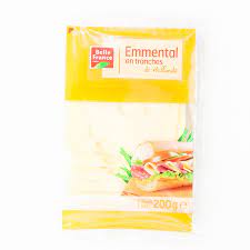 EMMENTAL TRANCHETTES 200G BELLE FRANCE