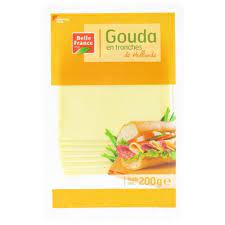 GOUDA TRANCHETTES 200G BELLE FRANCE