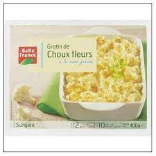 GRATIN CHOUX FLEURS 400G MICRO-ONDABLE BELL.FRANCE