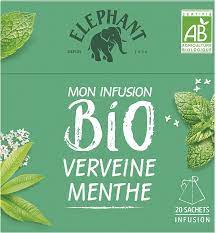 INFUSION VERVEINE MENTHE BIO 20SACH.PYRAM.ELEPHANT