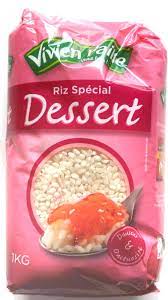 KG RIZ ROND POUR DESSERT VIVIEN PAILLE