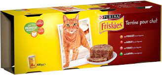 L.4 12 TERRINE BOEUF LAPIN FRISKIES
