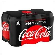 L.6 BOITES COCA COLA ZERO