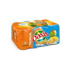 L.6 BOITES OASIS TROPICAL 33cl
