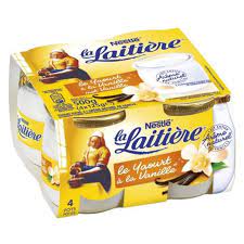 LA LAITIERE SAV.VANILLE 4X125G NESTLE