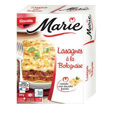 LASAGNES A LA BOLOGNAISE 300G MARIE FRAIS TRAITEUR