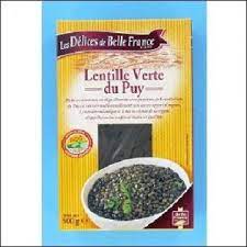 LENTILLES VERTE DE FRANCE ETUI 500G BELLE FRANCE
