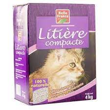 LITIERE 4KG COMPACTE POUR CHAT AVEC BEC VERSEUR