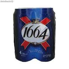 LOT-4BTES 50CL 1664 5°5