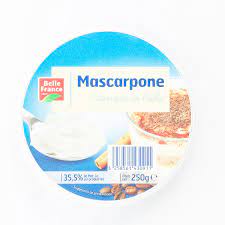 MARSCARPONE POT PLASTIQUE 250G BELLE FRANCE