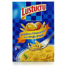 NOUILLE ALSACIENNE AUX OEUFS 250G LUSTUCRU