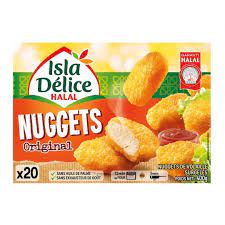 NUGGETS 100% VOLAILLE 400 HALAL SURGELES ISLA DELIC