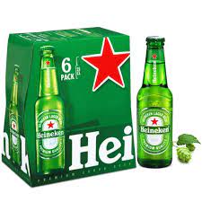 PACK 6X25CL HEINEKEN 5°