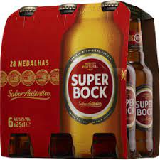 PACK 6X25CL SUPER BOCK BLONDE DU PORTUGAL 5,2°