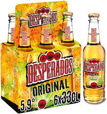PACK 6X33CL DESPERADOS TEQUILA 5