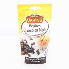 PEPITES CHOCOLAT NOIR 100VAHINE